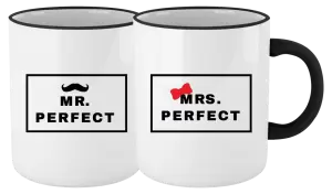 Sada hrnků Mr. a Mrs. Perfect