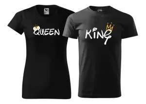 Sada triček Queen/King