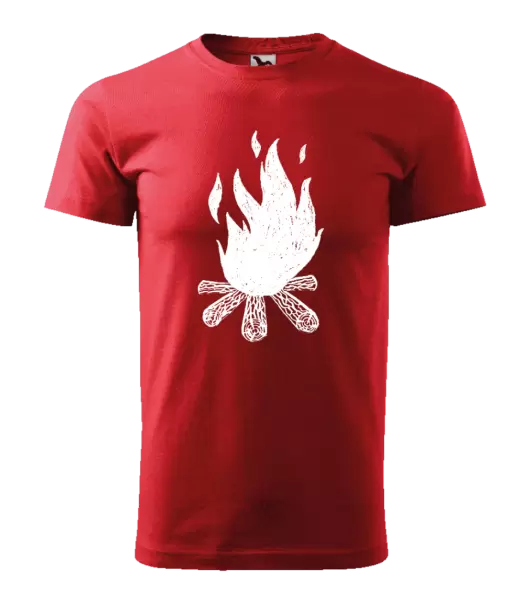 Pánské tričko Oheň