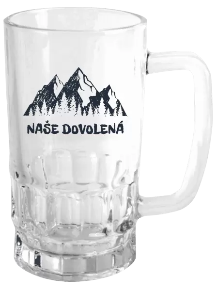 Půllitr Naše dovolená