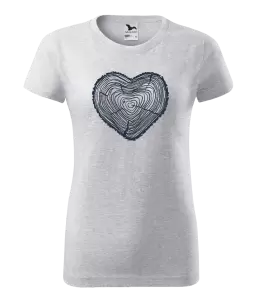Dámské tričko Pařez srdce 