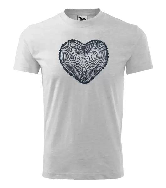Dětské tričko Pařez srdce 