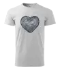 Pánské tričko Pařez srdce 