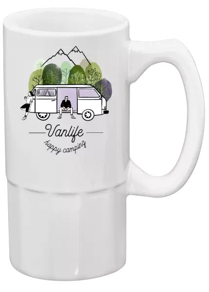 Půllitr Vanlife happy camping