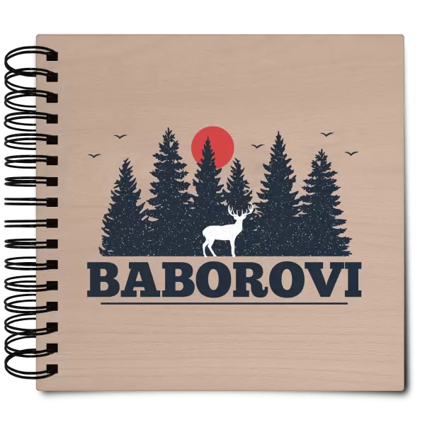 Dřevěné album Baborovi