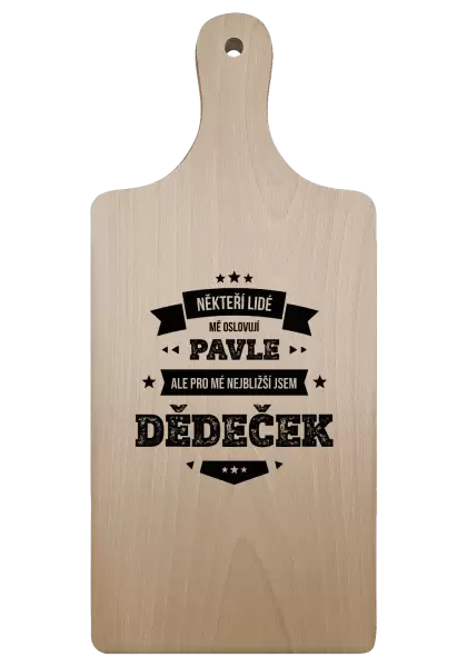 Prkénko Někteří lidé mě oslovují jménem, pro mé nejbližší jsem dědeček