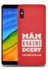 Kryt Xiaomi Redmi Note 5 Mám krásné dcery, a taky zbraň, lopatu a alibi