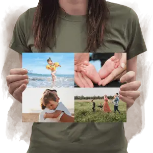 Plexi svatební fotoobraz 4 fotky