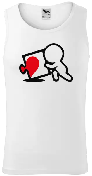 Pánské tílko Puzzle man