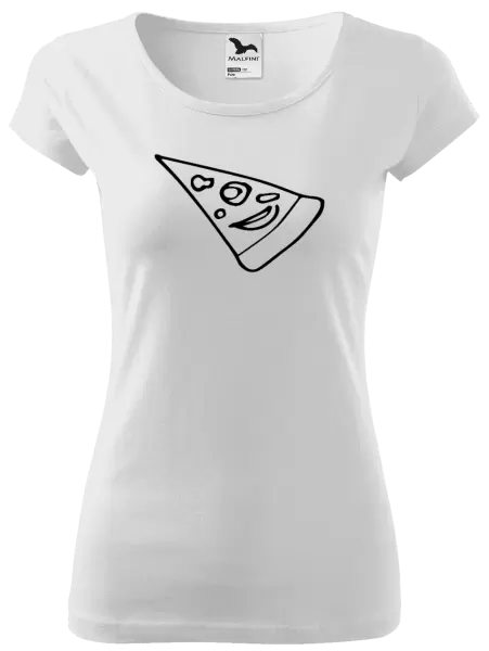 Dámské tričko Pizza - kousek
