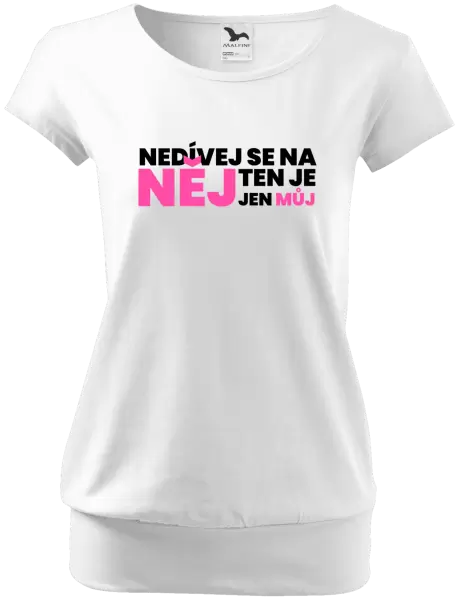 Dámské tričko Nedívej se na něj