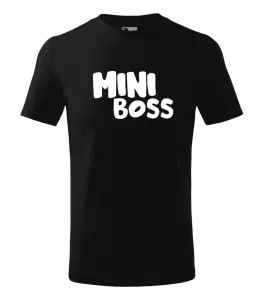 Dětské tričko Mini Boss