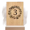 Dřevěné číslo stolu JINDRA