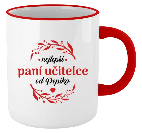 Hrnek Nejlepší paní učitelce od Jméno