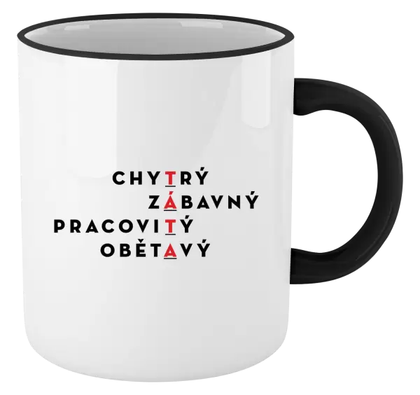 Hrnek Táta - křížovka