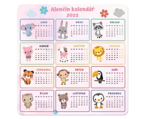 Magnetka Kalendář 2022 dětský