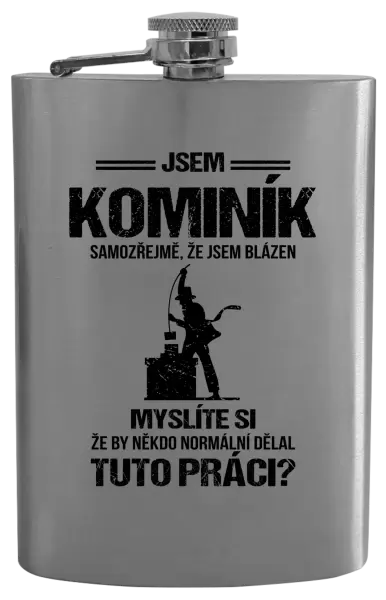 Placatka Samozřejmě, že jsem blázen - kominík