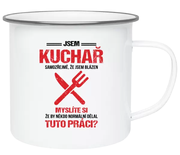 Plecháček Samozřejmě, že jsem blázen - kuchař