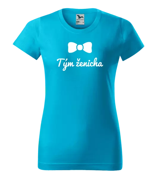 Dámské tričko Tým ženicha