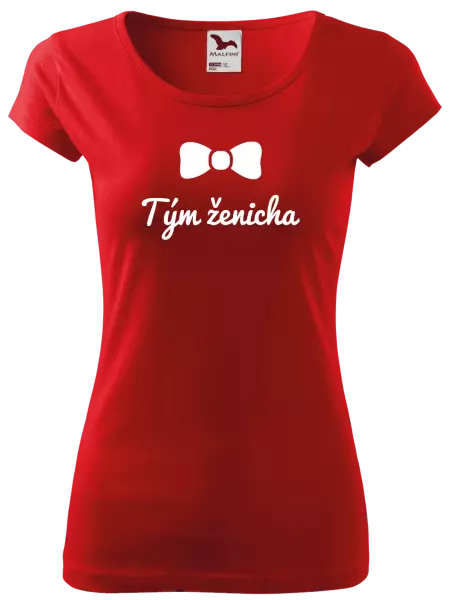 Dámské tričko Tým ženicha