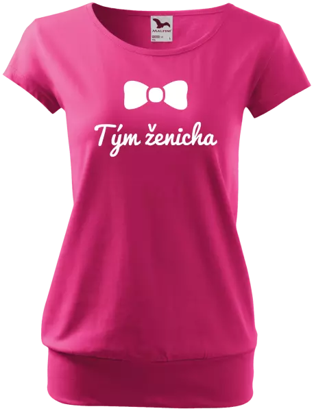Dámské tričko Tým ženicha