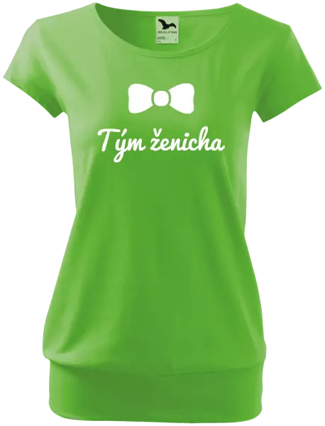 Dámské tričko Tým ženicha