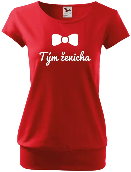 Dámské tričko Tým ženicha