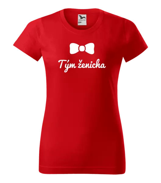 Dámské tričko Tým ženicha