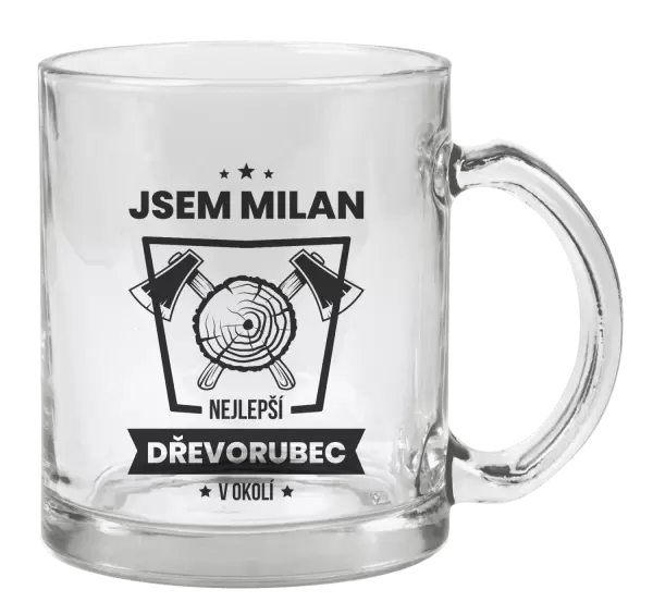Hrnek Nejlepší v okolí - dřevorubec