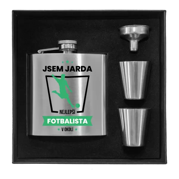 Placatka v krabičce Nejlepší v okolí - fotbalista