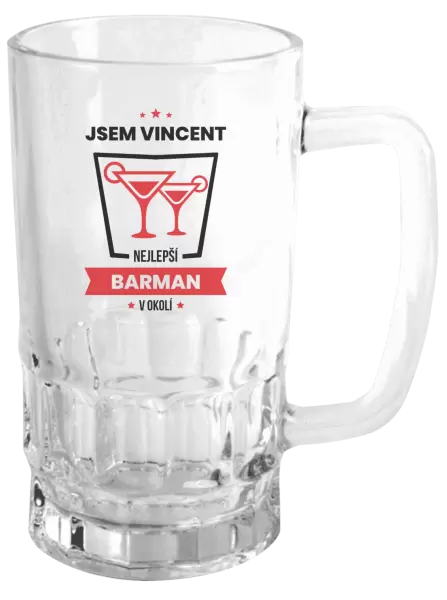 Půllitr Nejlepší v okolí - barman