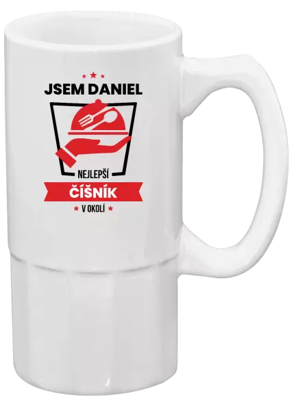 Půllitr Nejlepší v okolí - číšník