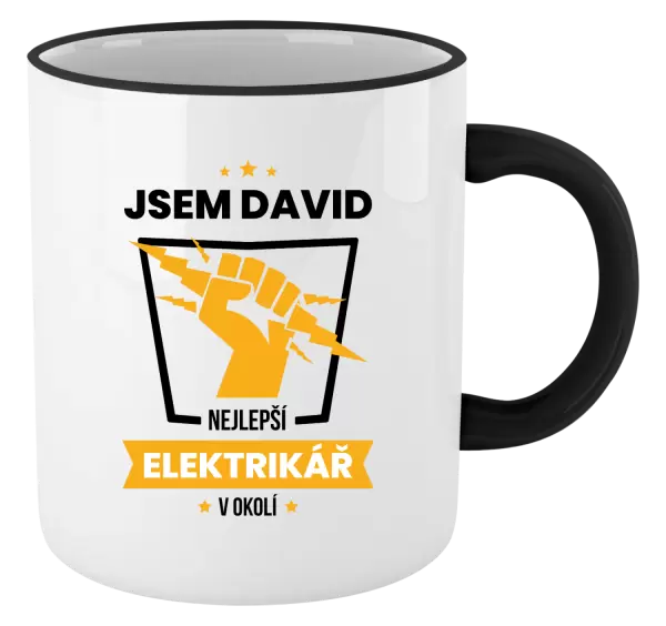 Hrnek Nejlepší v okolí - elektrikář