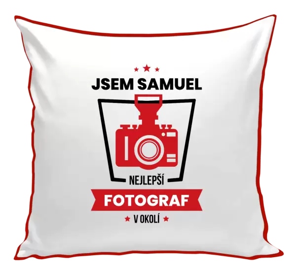 Polštář Nejlepší v okolí - fotograf