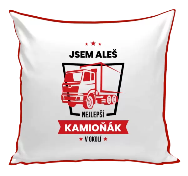 Polštář Nejlepší v okolí - kamioňák