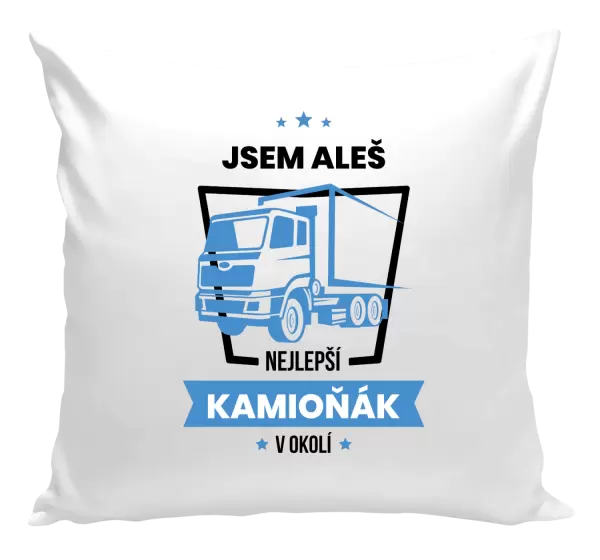Polštář Nejlepší v okolí - kamioňák