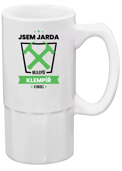 Půllitr Nejlepší v okolí - klempíř
