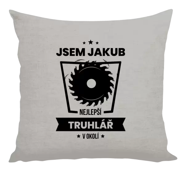 Polštář Nejlepší v okolí - truhlář