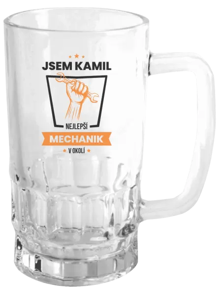 Půllitr Nejlepší v okolí - mechanik