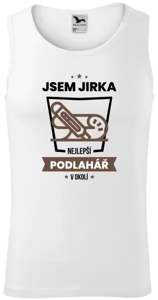 Pánské tílko Nejlepší v okolí - podlahář