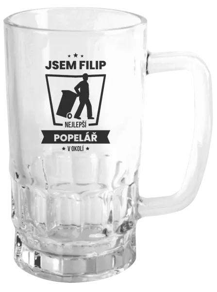 Půllitr Nejlepší v okolí - popelář