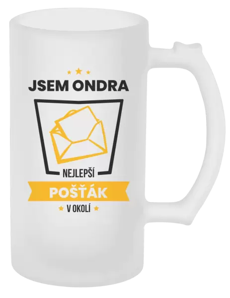Půllitr Nejlepší v okolí - pošťák