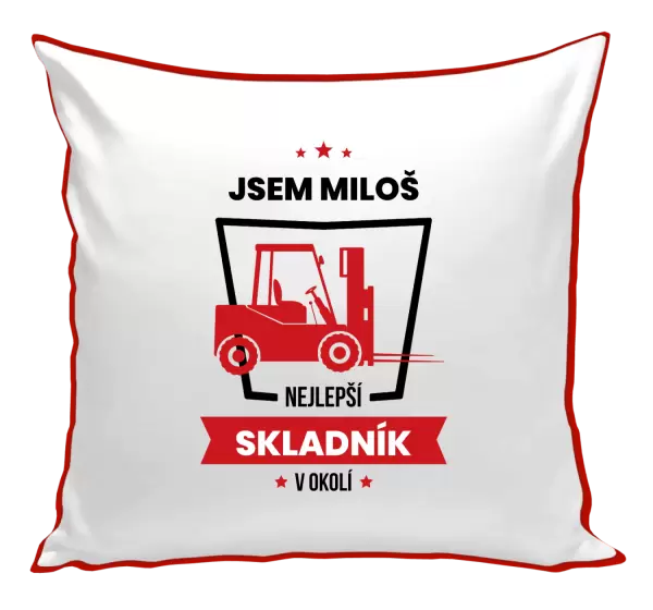 Polštář Nejlepší v okolí - skladník