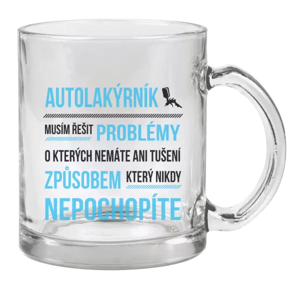 Hrnek Musím řešit problémy - autolakýrník