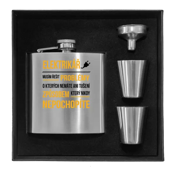 Placatka v krabičce Musím řešit problémy - elektrikář