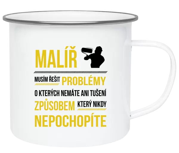Plecháček Musím řešit problémy - malíř