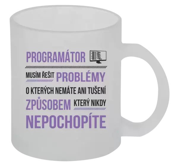Hrnek Musím řešit problémy - programátor