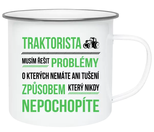 Plecháček Musím řešit problémy- traktorista