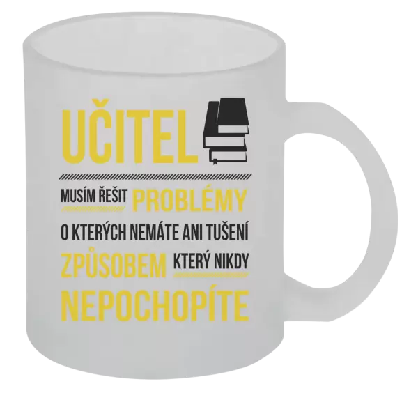 Hrnek Musím řešit problémy - učitel