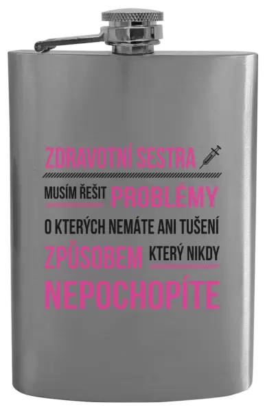 Placatka Musím řešit problémy - zdravotní sestra